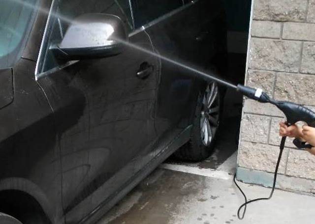 端午节父女洗车记