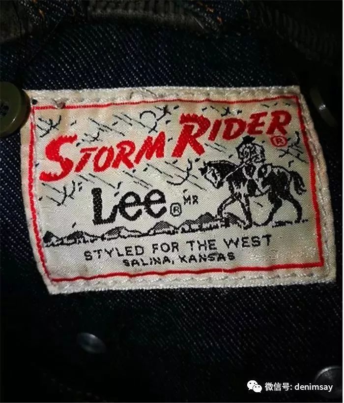 你的风暴骑士英雄，Lee Storm Rider经典牛仔夹克穿8年1洗