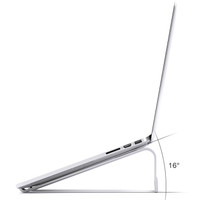 iQunix L-Stand笔记本支架简约时尚 铝合金笔记本电脑散热支架 适用苹果小米笔记本等17寸及以下