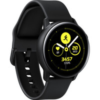 三星（SAMSUNG）智能手表 Samsung Galaxy Watch Active 心率报警 游泳 运动自动追踪 无线充电共享 酷黑