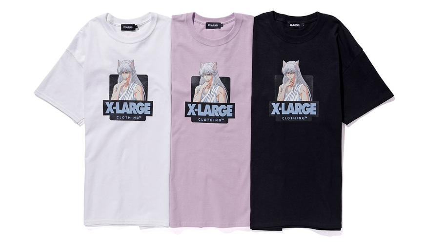 动漫联名热：X-LARGE推出《幽游白书》系列T恤