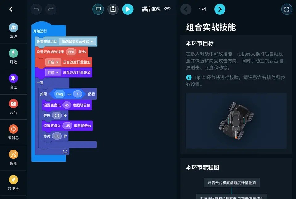 模块化设计+可视化编程 大疆科技发布机甲大师ROBOMASTER S1教育机器人