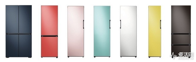 三星于韩国推出BESPOKE系列冰箱，消费者可按需自行定制外观