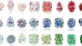 珠宝百科 篇二十八：彩钻解密：原来钻石多达300种颜色！ 