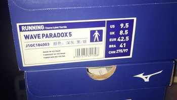 美津浓跑步鞋wave paradox5和ridee20的使用感受