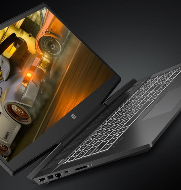 暗黑外观、144Hz屏幕：HP 惠普光影精灵5 Plus 17.3英寸游戏笔记本上架京东