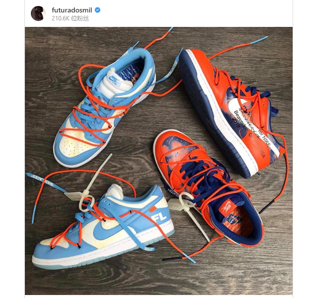 OFF-WHITE新鞋：联合Futura，一双NIKE DUNK SB低帮亮相SS2020巴黎时装周