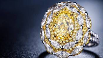 珠宝百科 篇三十一：彩钻中的“主力军”，黄钻收藏佩戴两不误 