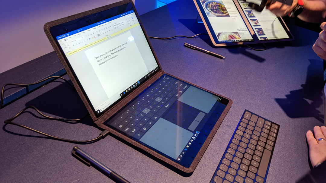 或支持5G，可运行安卓应用：双屏 Surface 笔记本更多信息曝光
