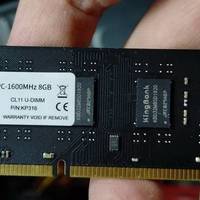 电脑配件 篇二：老机添能量——金百达8G DDR3 1600内存