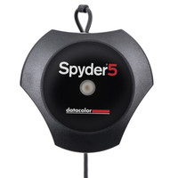 Datacolor Spyder5 Express 绿蜘蛛5代校色仪 色彩还原 电脑液晶显示器电竞曲面IPS屏SRGB色彩校准 偏色修正