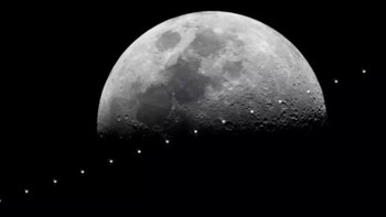 一起来学骚操作 篇二十三：摄影师用十年时间拍到了国际空间站划过月亮 