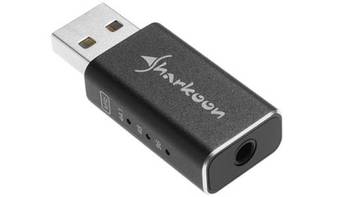 Hi-Res认证、兼容多平台：SHARKOON 旋刚 发布 Gaming DAC Pro S USB便携声卡，定价29.99欧元
