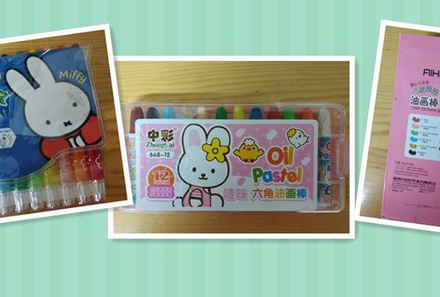 中彩、爱好、晨光，不同品牌三款蜡笔优缺点对比