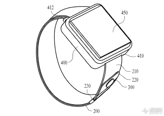 独立拍照更可玩：Apple Watch 新专利曝光，表带安装摄像头