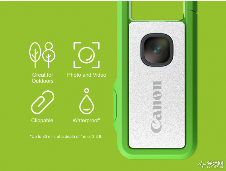 没屏幕也没有取景器：Canon 佳能 IVY REC概念相机现身众筹网站