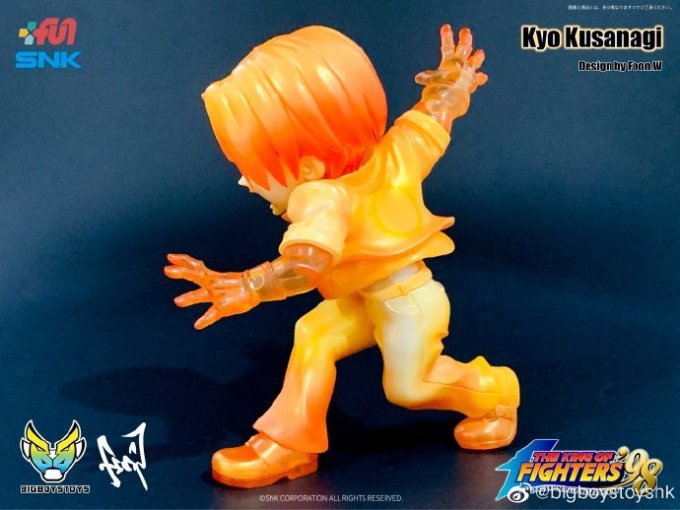 重返游戏:BigBoysToys 推出《拳皇98》草薙京限定版