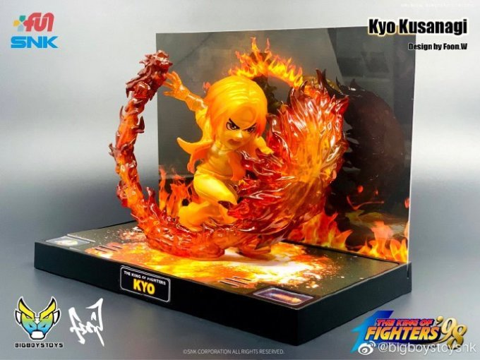 重返游戏:BigBoysToys 推出《拳皇98》草薙京限定版