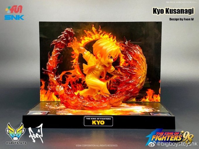 重返游戏:BigBoysToys 推出《拳皇98》草薙京限定版