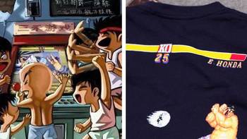 童年阴影再度袭来——优衣库 Street Fighter街霸印花T恤