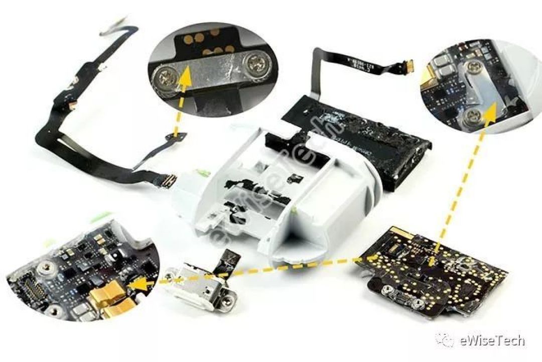 麻雀虽小五脏俱全:apple 苹果 新款airpods 真无线耳机拆解,零部件