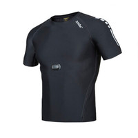 BodyPlus 智能运动衣 男士T恤 套装 黑色 S