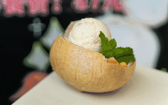 广州美食：网评9.2分的椰子冰沙，看起来“平平无奇”
