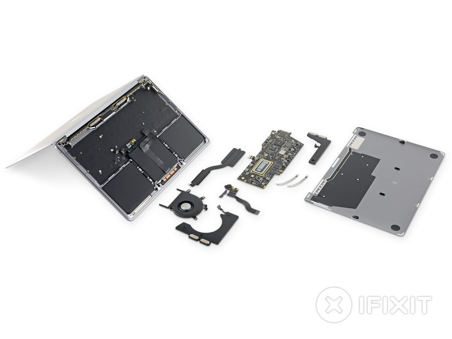 SSD 不可自行更换：iFixit 拆解新款入门 13 英寸 MacBook Pro