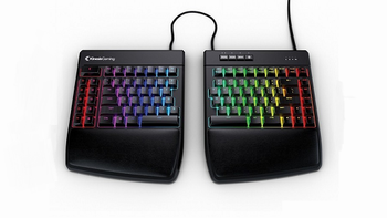 一分为二、RGB幻彩：KINESIS 发布 Freestyle Edge RGB 游戏机械键盘