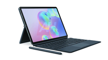 将配备手写笔和键盘：SAMSUNG 三星 Galaxy Tab S6 平板官方渲染图泄露