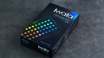 iwata Genius Light Color 摄影灯外观展示(接口|屏幕|按钮)