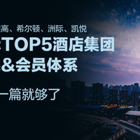 国际TOP5酒店集团谱系&会员体系 看这一篇就够了