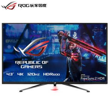 43英寸大屏畅玩：ASUS 华硕 正式推出 ROG Strix XG438Q 电竞屏