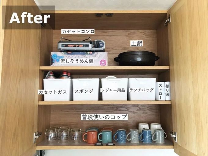 日本主妇的餐柜整理术简单到逆天,比你多收纳100件餐具,厨房还高颜有生活气!
