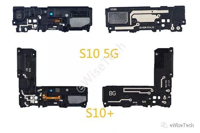 E对比：S10 5G版与S10+的对比