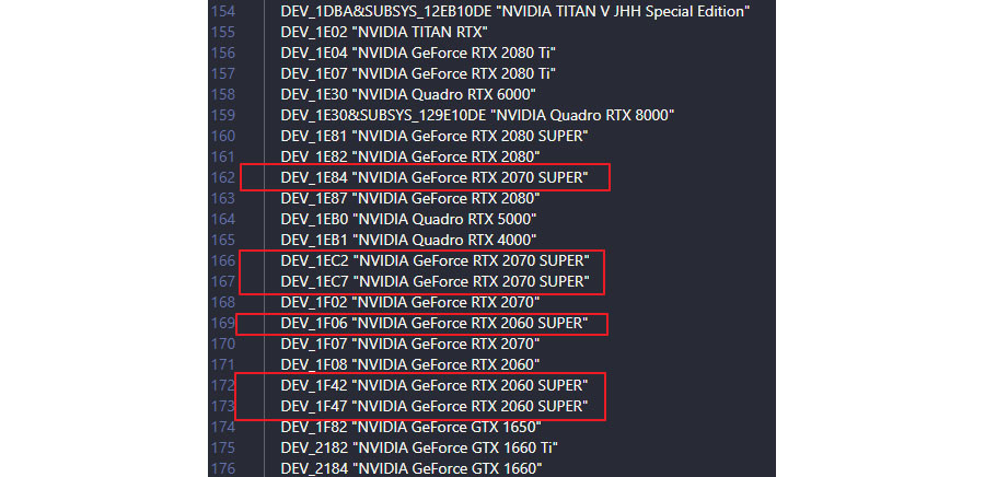 NVIDIA在“降级”老核心？GPU-Z开发者发现RTX 2070/2060 SUPER有三种型号
