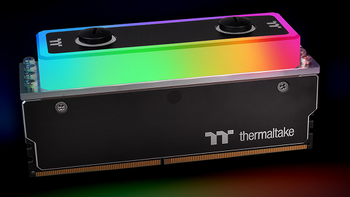 首款双向散热内存、最高32GB四通道：Tt 推出 RGB 水冷内存套装