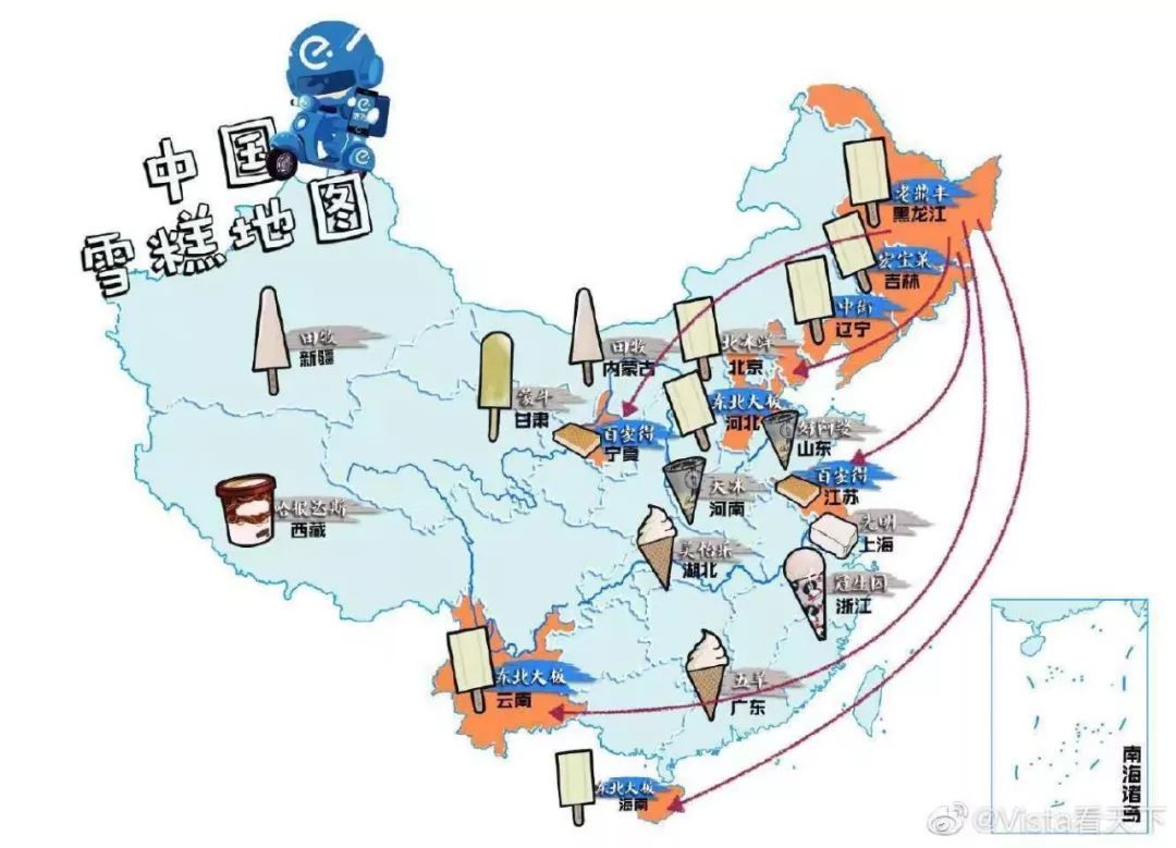 《2019中国雪糕地图》出炉，“东北F4”领跑千亿冰激凌市场！