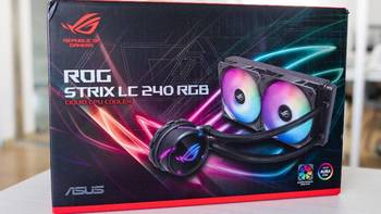 intech数玩派 篇十九：RGB神光同步，华硕ROG LC240水冷散热器评测 