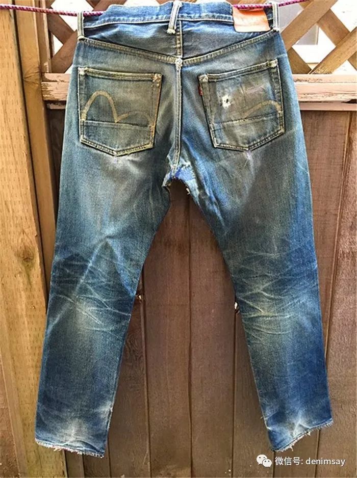 什么evisu值得买呢养牛达人穿了5年的no1级牛仔裤