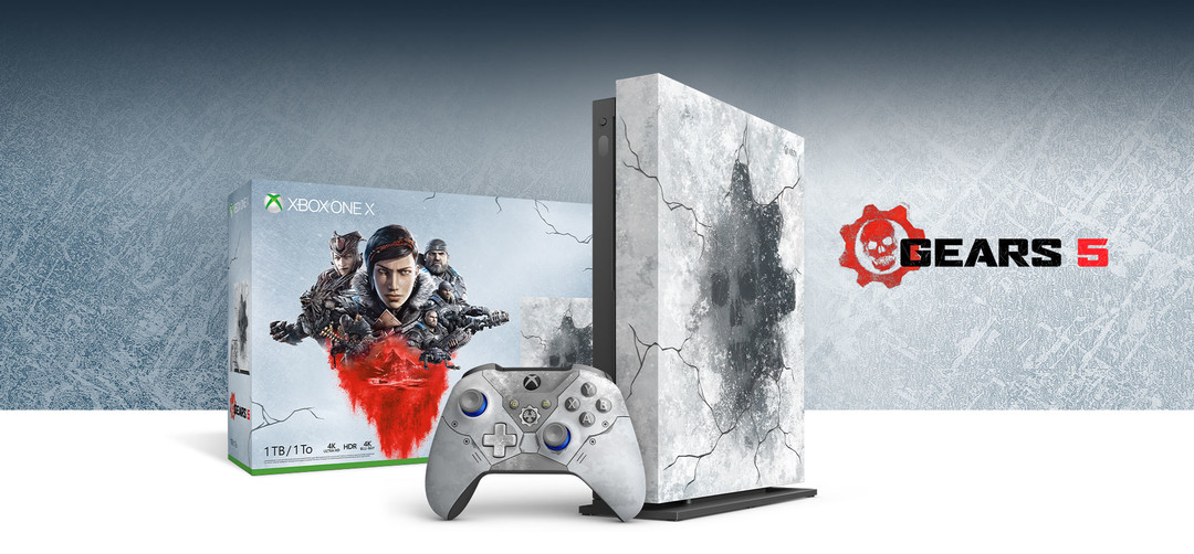 重返游戏：《战争机器5》限量同捆Xbox One X套装公布