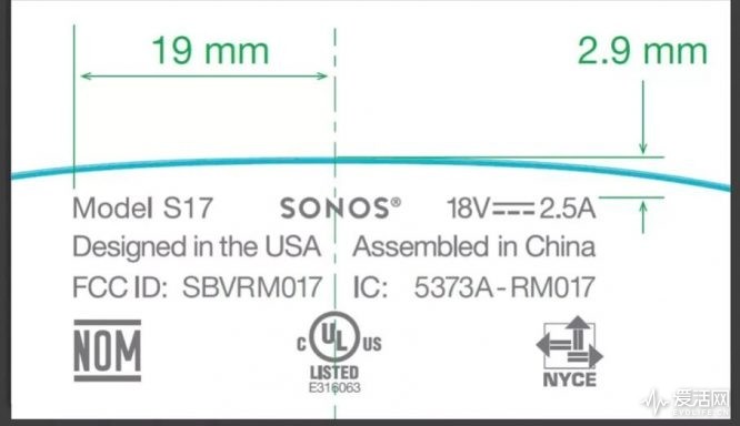 向用户低头：Sonos  S17 现身 FCC 产品申报，终于支持蓝牙