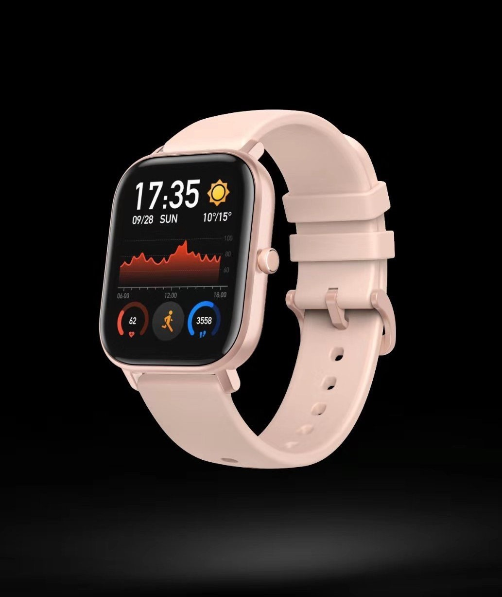 HUAMI 华米曝光新款智能手表，外观对标Apple Watch，显示效果更高一筹
