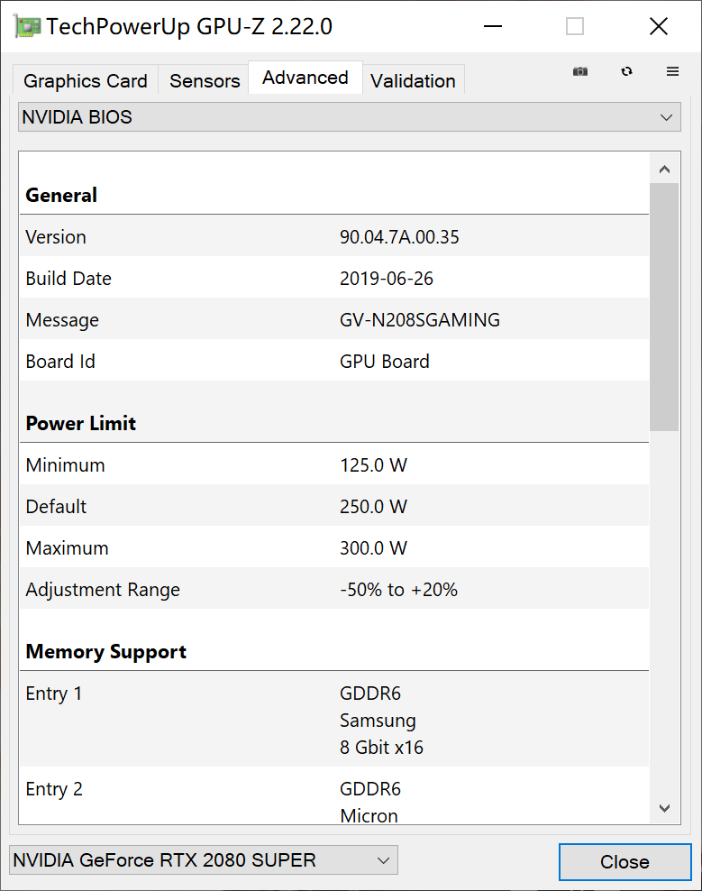 技嘉RTX 2080 SUPER GAMING OC显卡评测：清爽的双槽设计，清凉的强劲内“芯”