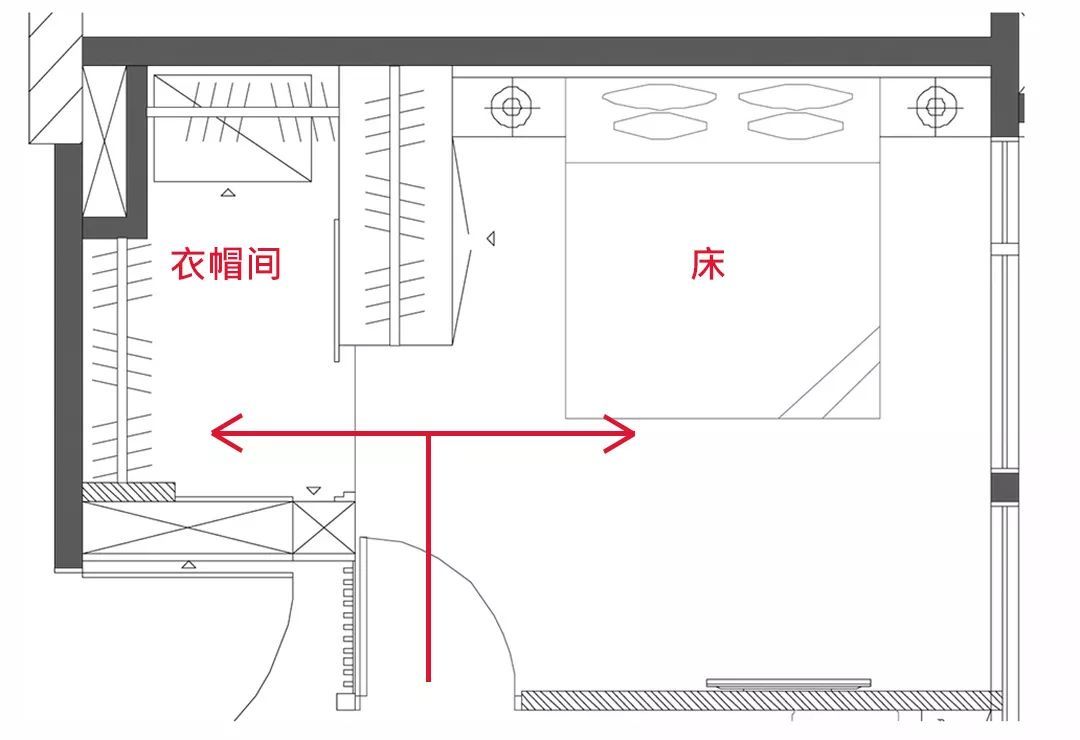 2.5㎡衣帽间的10种布局，看完才知道你家床铺、衣柜都摆错，白白浪费5平米！