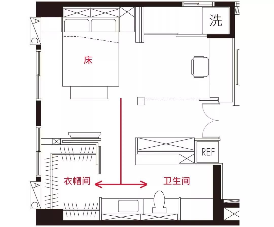 2.5㎡衣帽间的10种布局，看完才知道你家床铺、衣柜都摆错，白白浪费5平米！