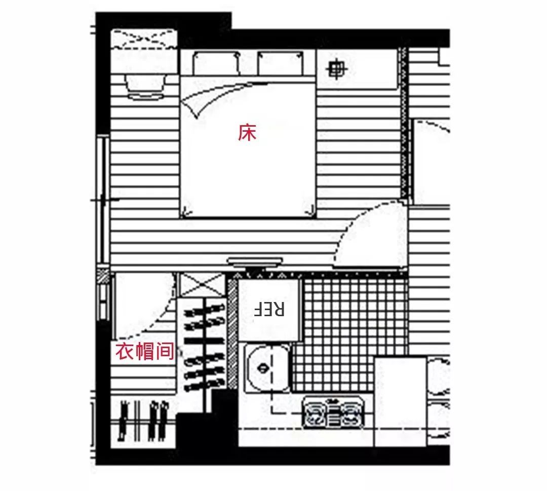 2.5㎡衣帽间的10种布局，看完才知道你家床铺、衣柜都摆错，白白浪费5平米！