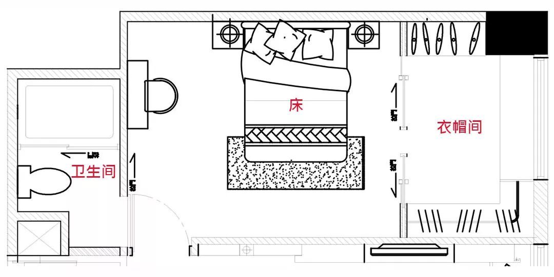 2.5㎡衣帽间的10种布局，看完才知道你家床铺、衣柜都摆错，白白浪费5平米！