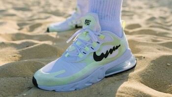 波浪纹Swoosh：NIKE 耐克 携手 心理治疗师 推出 Air Max 270 React “In My Feels”运动鞋