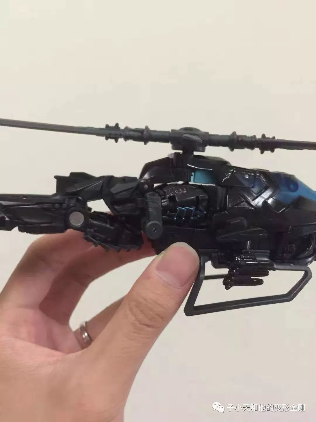 【评玩具】子小天：硕函测评《变形金刚 SS45直升机漂移，这是目前出的最还原的直升机漂移了！》